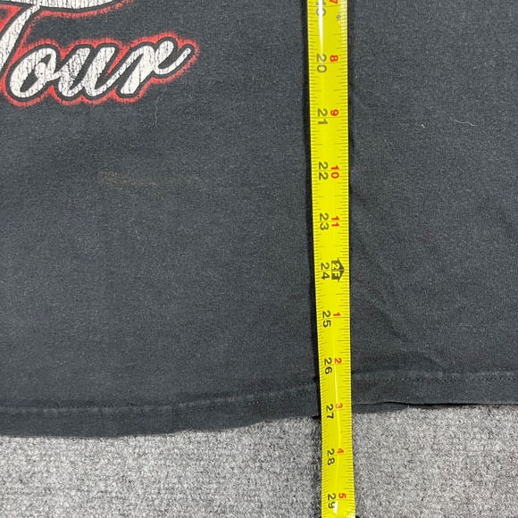 4Hunnid T Shirt Red Cup 2023 Concert Tour Faded Tee Hip-hop Large 0179 - Picture 7 of 8